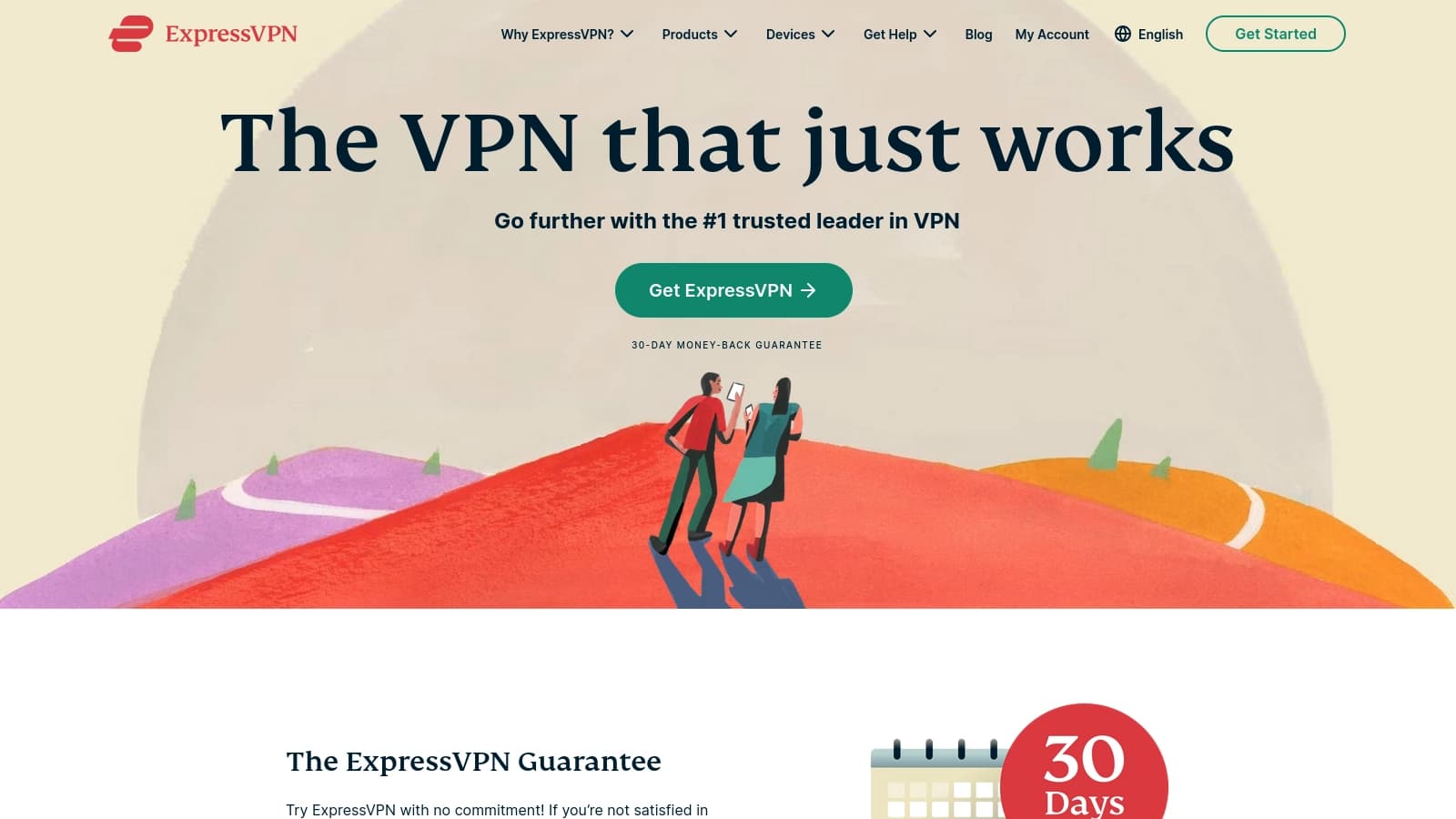 ExpressVPN screenshot