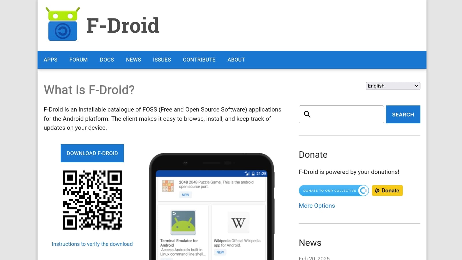 F-Droid screenshot