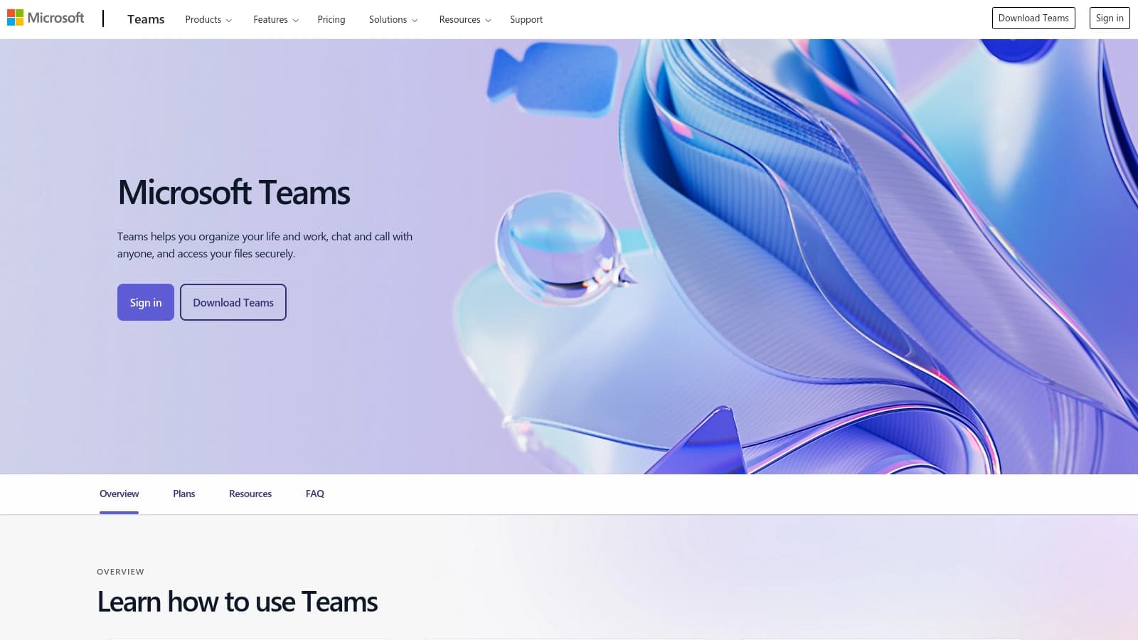 Microsoft Teams screenshot